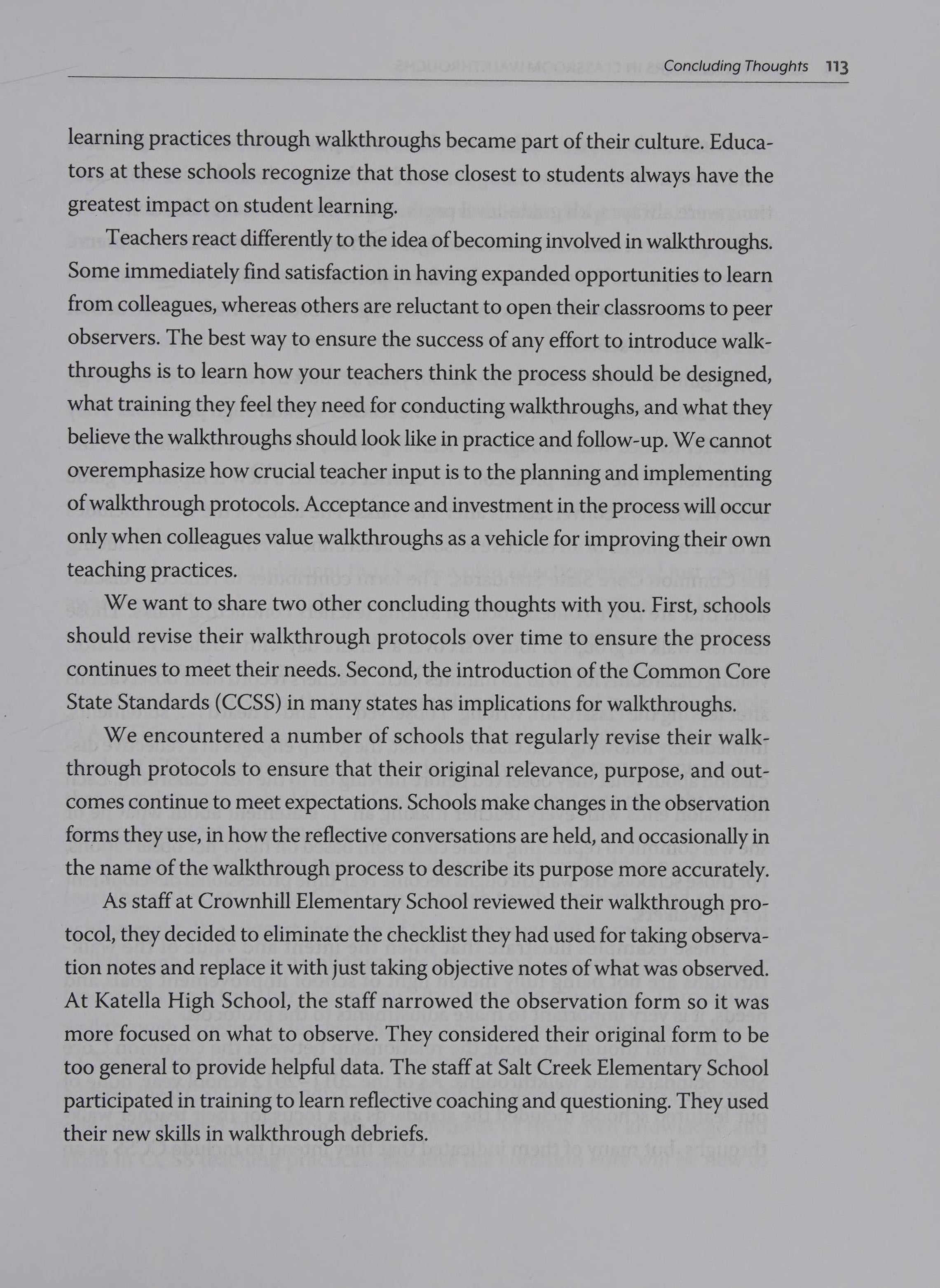 Engaging Teachers in Classroom Walkthroughs book cover