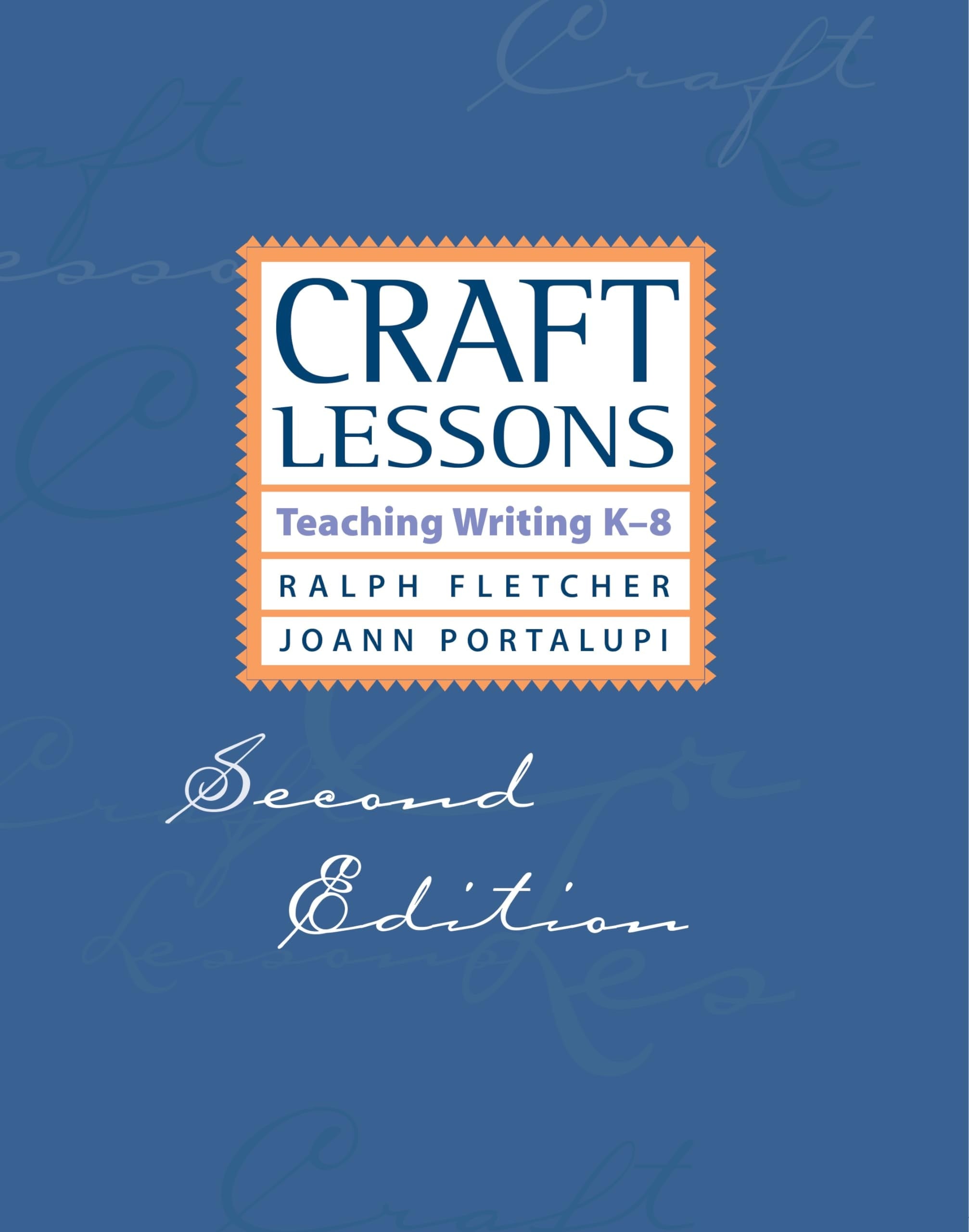 Craft Lessons: Teaching Writing K-8 book cover