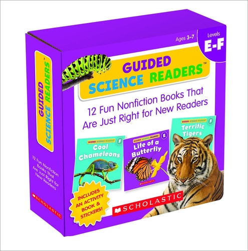 Guided Science Readers Parent Pack Levels E-F 12 Fun Nonfiction Books That Are Just Right for New Readers book cover