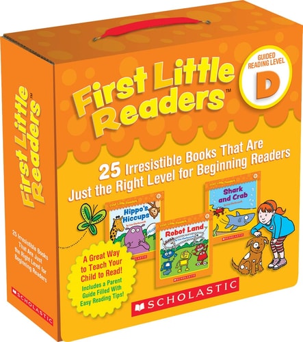 First Little Readers: Guided Reading Level D (Parent Pack) 25 Irresistible Books That Are Just the Right Level for Beginning Readers book cover