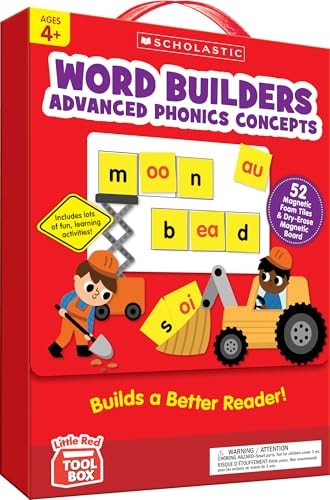 Little Red Tool Box: Phonics Tiles: Advanced Phonics Concepts book cover