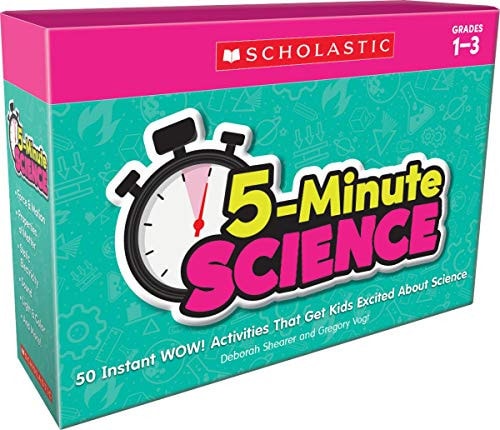 5-Minute Science: Grades 1-3 book cover