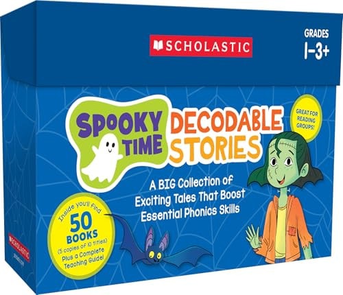 Spooky Time Decodable Stories (Multiple-Copy Set) book cover