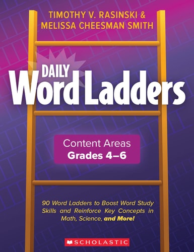 Daily Word Ladders: Content Areas, Grades 4-6 book cover