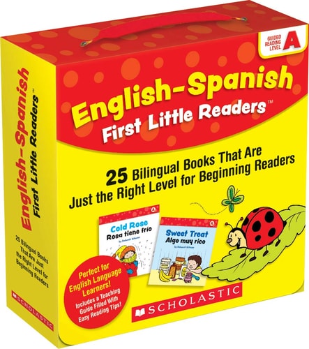English-Spanish First Little Readers: Guided Reading Level a (Parent Pack) :|b25 Bilingual Books That Are Just the Right Level for Beginning Readers book cover