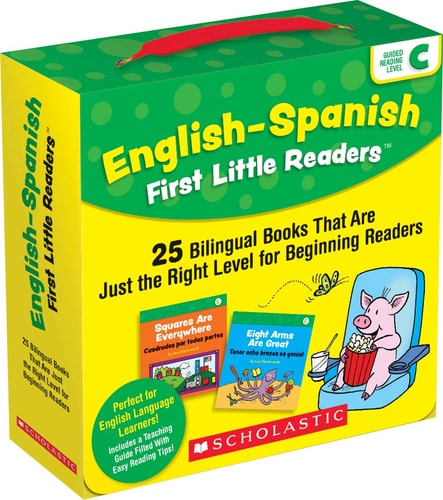 English-Spanish First Little Readers: Guided Reading Level C (Parent Pack) 25 Bilingual Books That Are Just the Right Level for Beginning Readers book cover