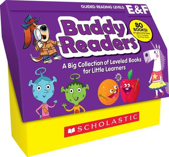 Buddy Readers: Levels E & F (Classroom Set) A Big Collection of Leveled Books for Little Learners book cover