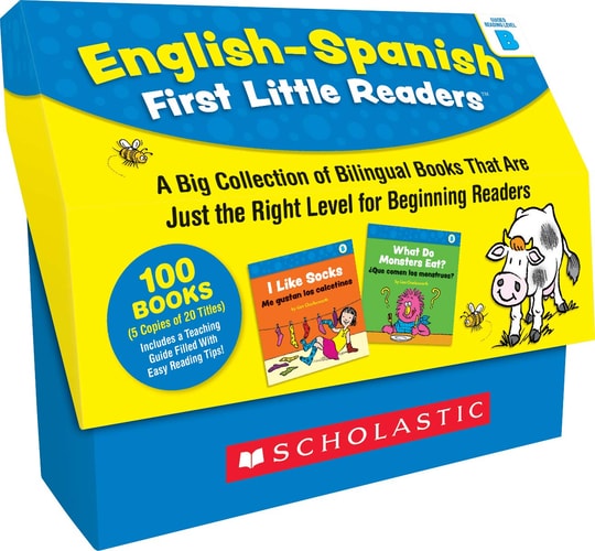 English-Spanish First Little Readers: Guided Reading Level B (Classroom Set) 25 Bilingual Books That Are Just the Right Level for Beginning Readers book cover