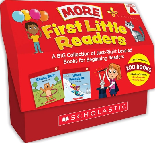 First Little Readers: More Guided Reading Level A Books (Classroom Set): A BIG Collection of Just-Right Leveled Books for Beginning Readers book cover
