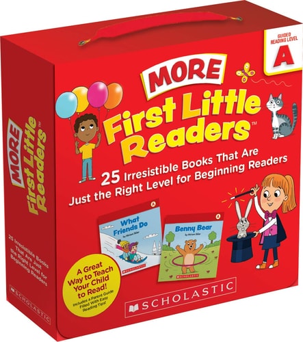 Scholastic First Little Readers: More Guided Reading Level A Books, Set of 25 Books book cover