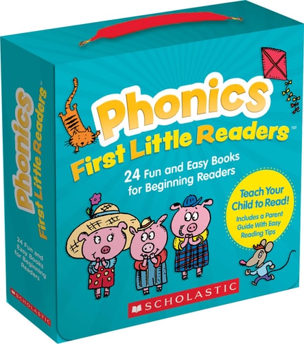 Phonics First Little Readers (Parent Pack): 24 Fun and Easy Books for Beginning Readers book cover