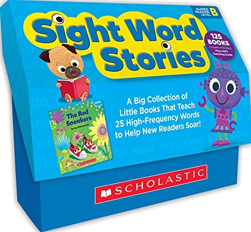 Sight Word Stories: Guided Reading Level B: Leveled Books That Teach 25 Sight Words to Help New Readers Soar book cover