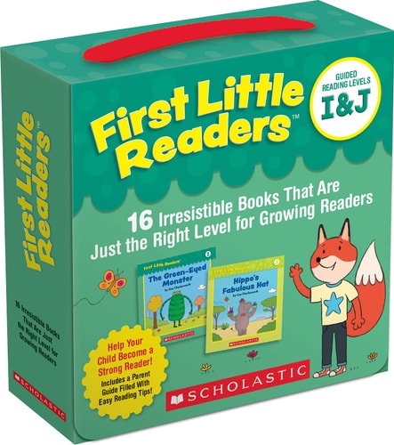 First Little Readers: Guided Reading Levels I & J (Parent Pack): 16 Irresistible Books That Are Just the Right Level for Growing Readers book cover