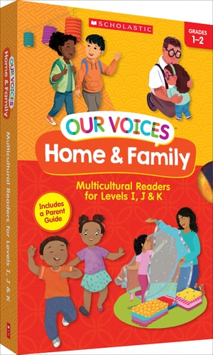 Our Voices Home and Family Multicultural Readers for Levels I, J and K book cover