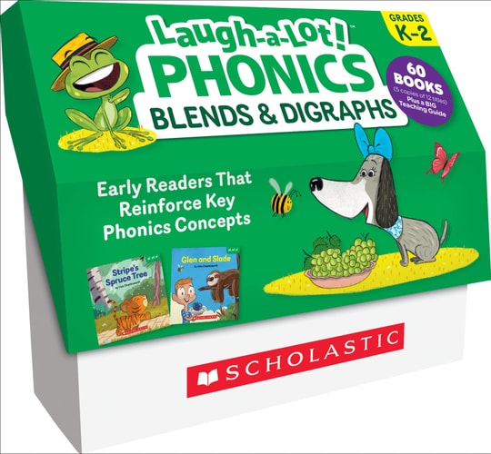 Laugh-A-Lot Phonics: Blends and Digraphs (Classroom Set) A Big Collection of Little Books That Teach Key Decoding Skills book cover