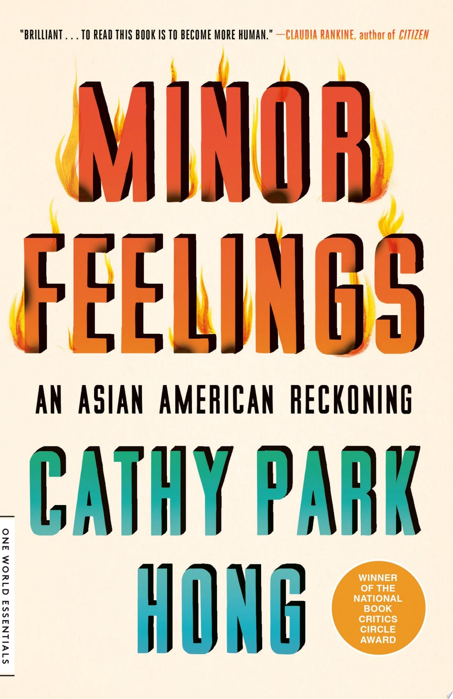 Minor Feelings An Asian American Reckoning book cover