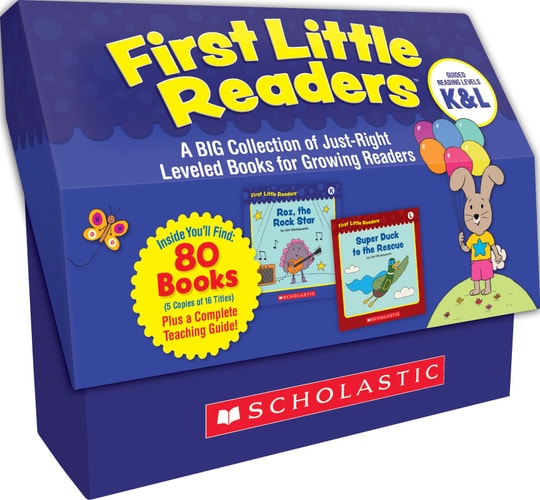 First Little Readers: Guided Reading Levels K & L (Multiple-Copy Set): A Big Collection of Just-Right Leveled Books for Growing Readers book cover