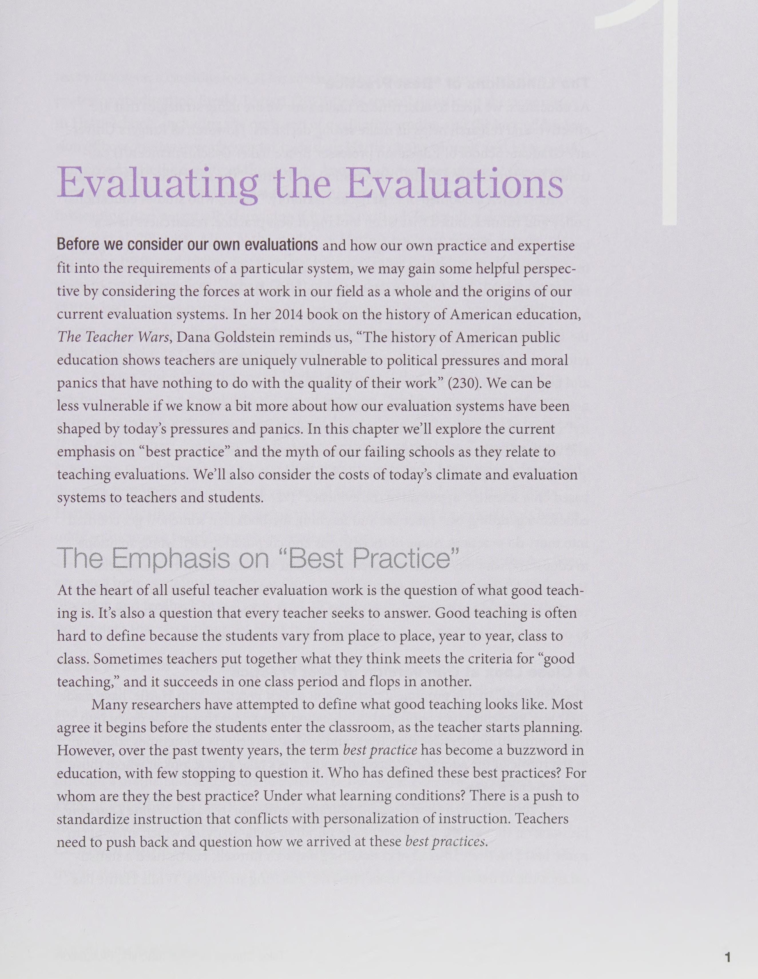 Take Charge of Your Teaching Evaluation How to Grow Professionally and Get a Good Evaluation book cover