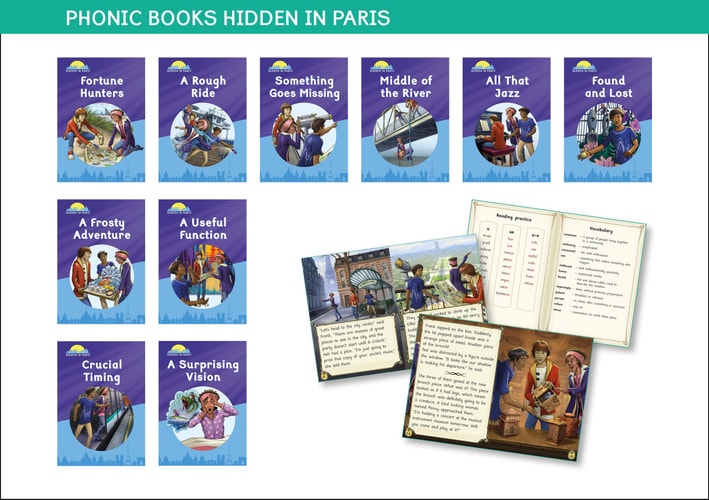 Hidden in Paris book cover