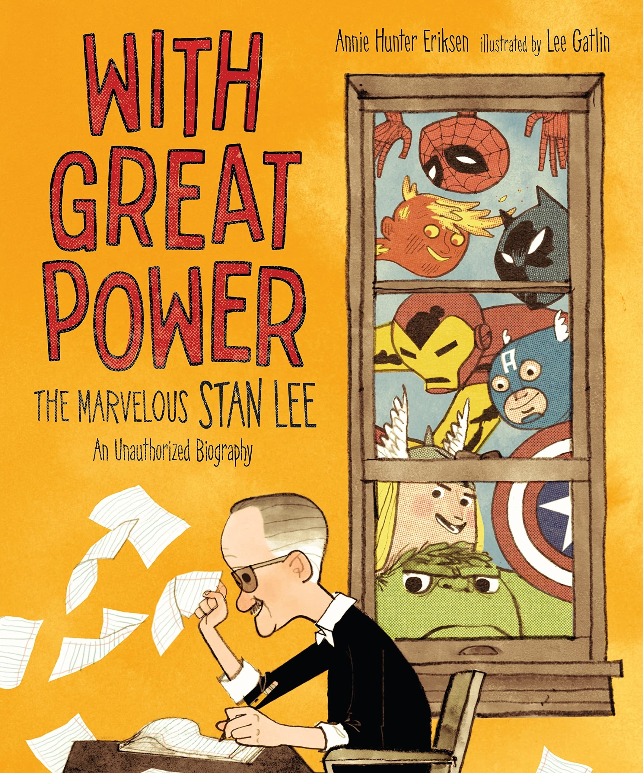 With Great Power The Marvelous Stan Lee book cover