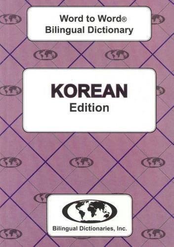 English-Korean & Korean-English Word-to-Word Dictionary book cover