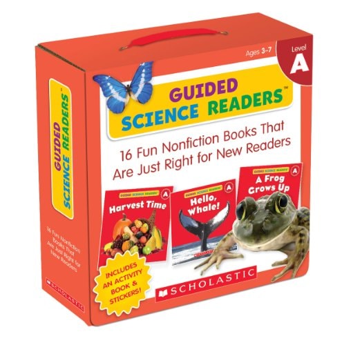 Guided Science Readers Level A 16 Fun Nonfiction Books That Are Just Right for New Readers book cover