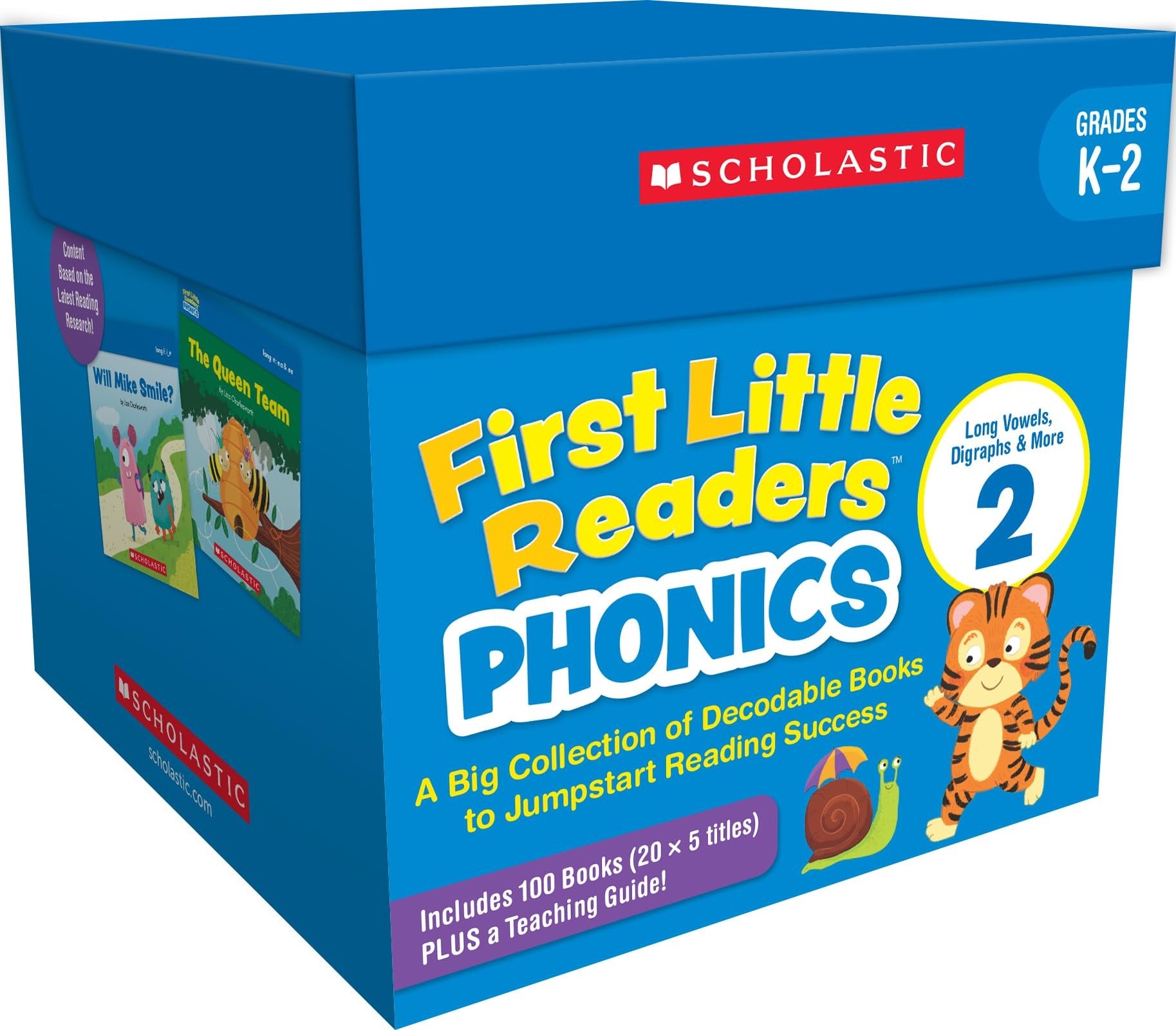 First Little Readers: Phonics Set 2 / Long Vowels, Digraphs & More (Multiple-Copy Set): A Big Collection of Decodable Books for Beginning Readers book cover