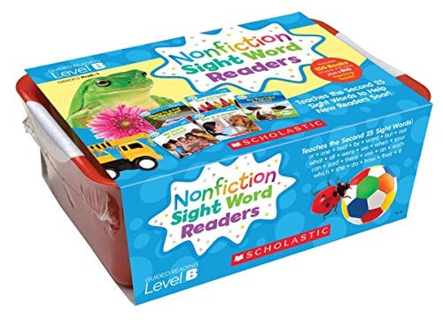 Nonfiction Sight Word Readers Guided Reading Level B (Classroom Set) Teaches the Second 25 Sight Words to Help New Readers Soar! book cover