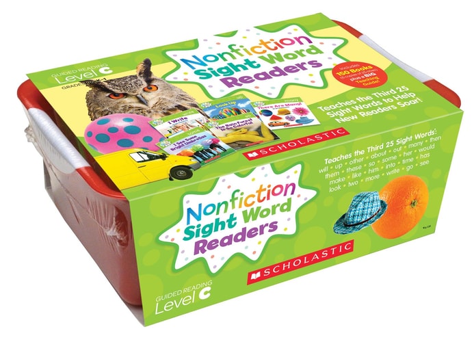 Nonfiction Sight Word Readers Guided Reading Level C (Classroom Set) Teaches the Third 25 Sight Words to Help New Readers Soar! book cover
