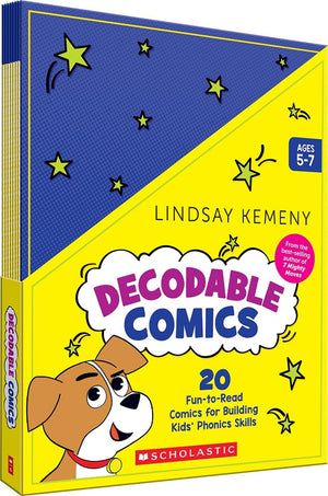 Decodable Comics (Single-Copy Set): 20 Fun-To-Read Comics for Building Kids' Phonics Skills