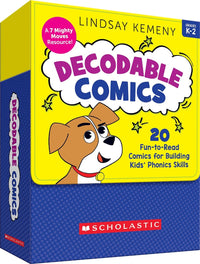Decodable Comics (Multiple-Copy Set): 20 Fun-To-Read Comics for Building Kids' Phonics Skills
