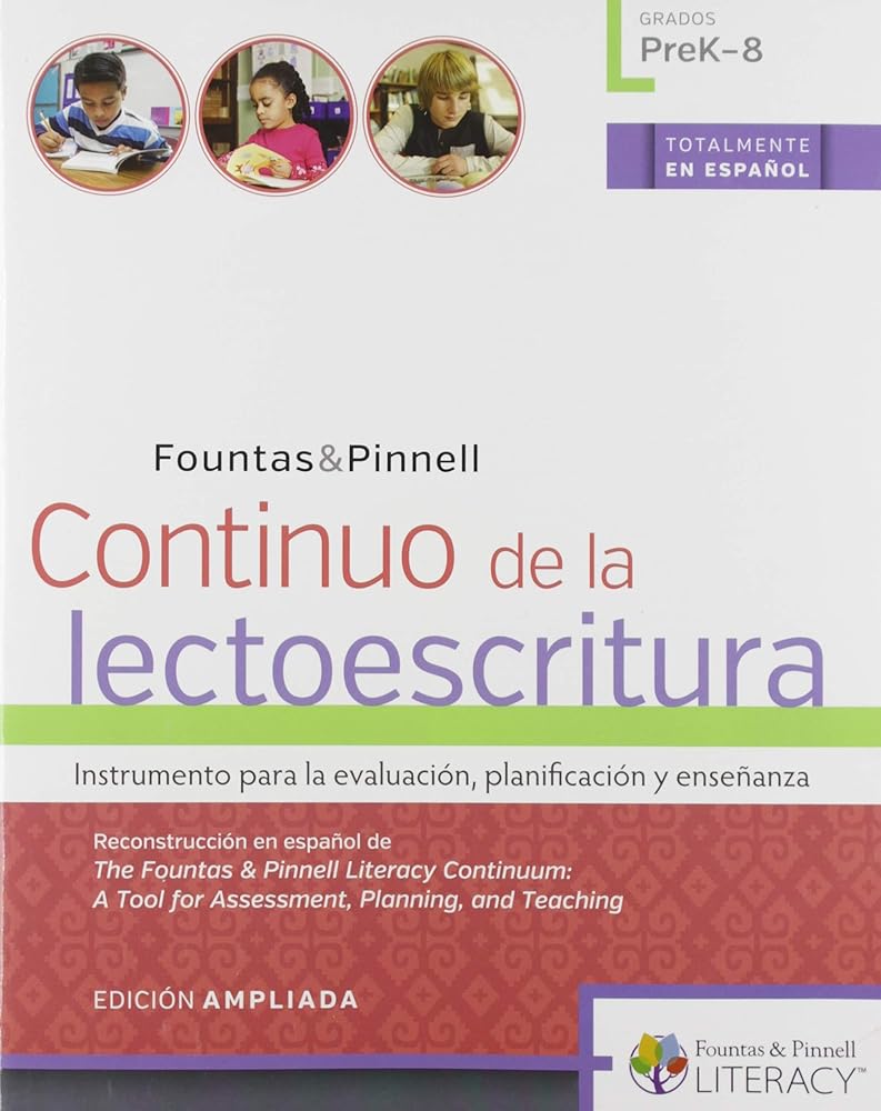 Continuo de la lectoescritura totalmente en español, Expanded Edition PreK-8 cover image
