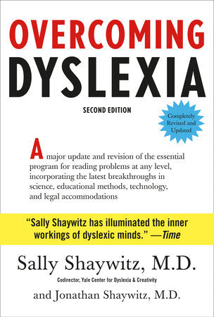 Overcoming Dyslexia book cover