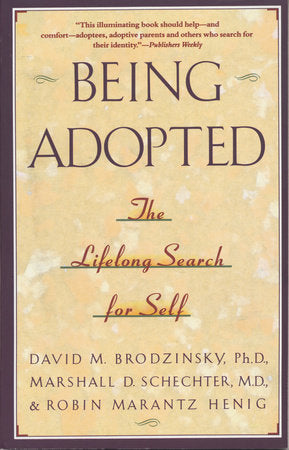 Being Adopted book cover