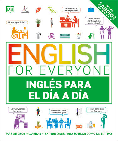 English for Everyone Inglés para el día a día (Everyday English Spanish Edition) book cover