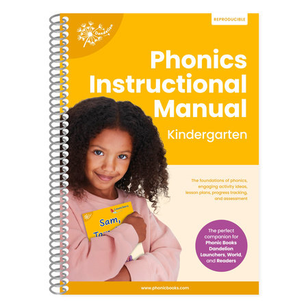 Phonic Books Dandelion Instructional Manual Kindergarten book cover