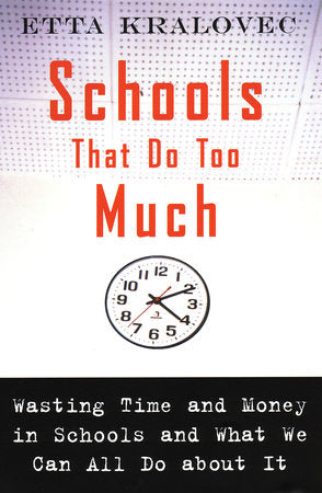 Schools That Do Too Much book cover