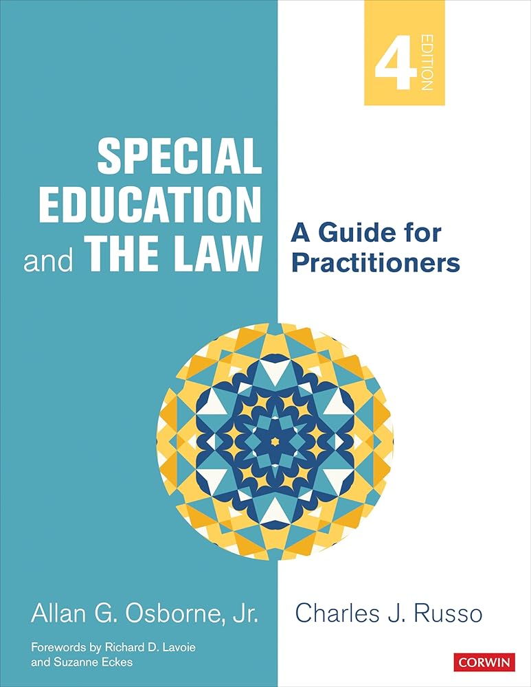 Special Education and the Law: A Guide for Practitioners cover image