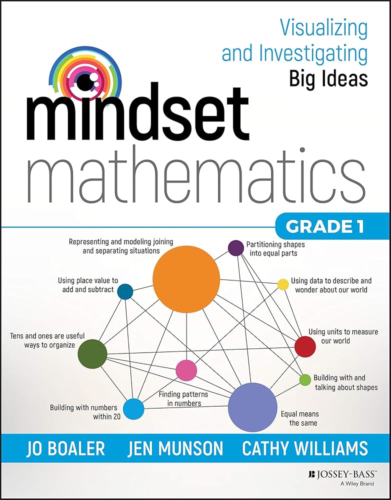 Mindset Mathematics: Visualizing and Investigating Big Ideas, Grade 1 cover image