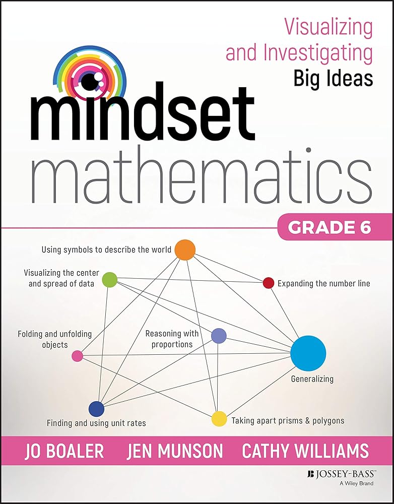 Mindset Mathematics: Visualizing and Investigating Big Ideas, Grade 6 cover image