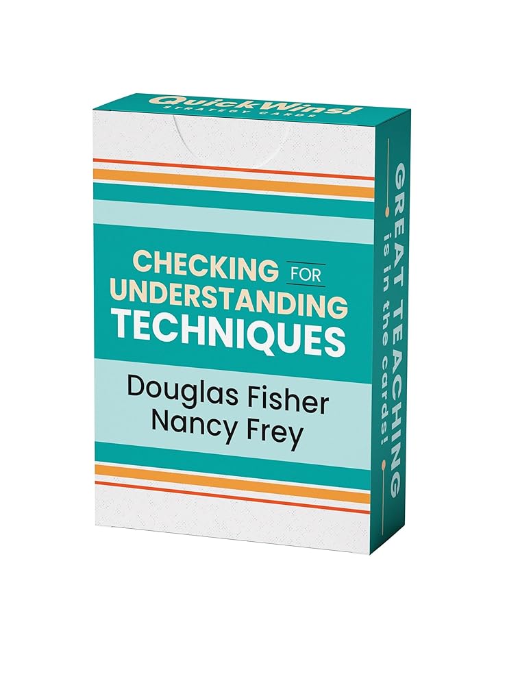 Checking for Understanding Techniques (QuickWins! Strategy Cards) cover image