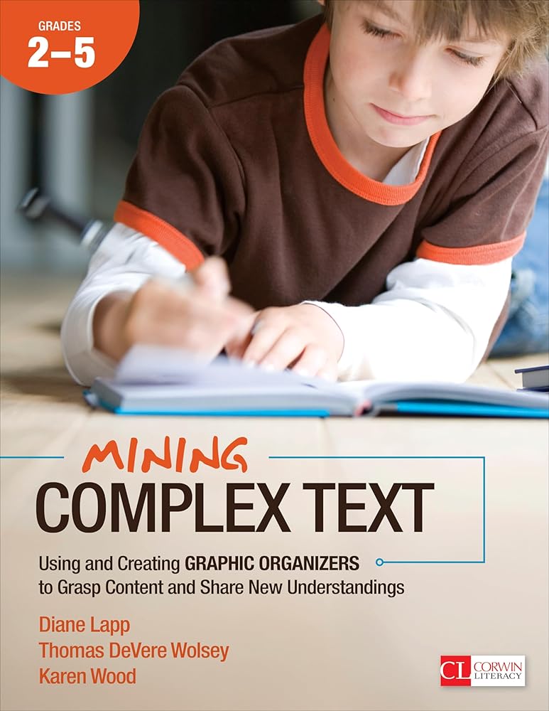 Mining Complex Text, Grades 2-5: Using and Creating Graphic Organizers to Grasp Content and Share New Understandings (Corwin Literacy) cover image