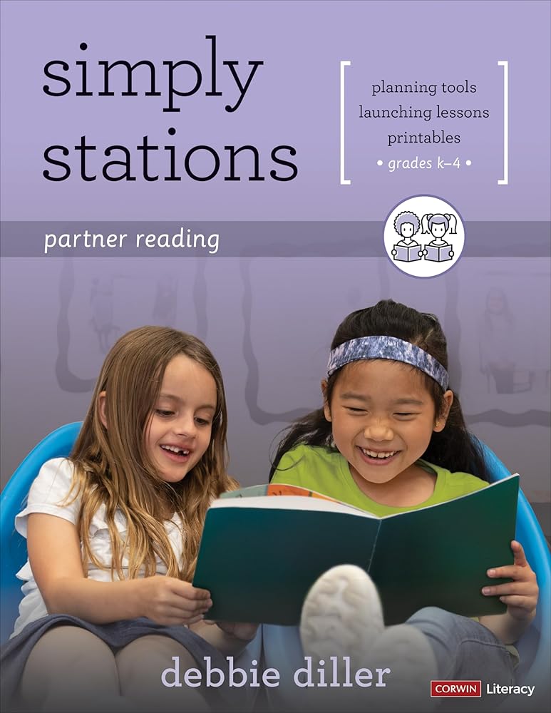 Simply Stations: Partner Reading, Grades K-4 (Corwin Literacy) cover image