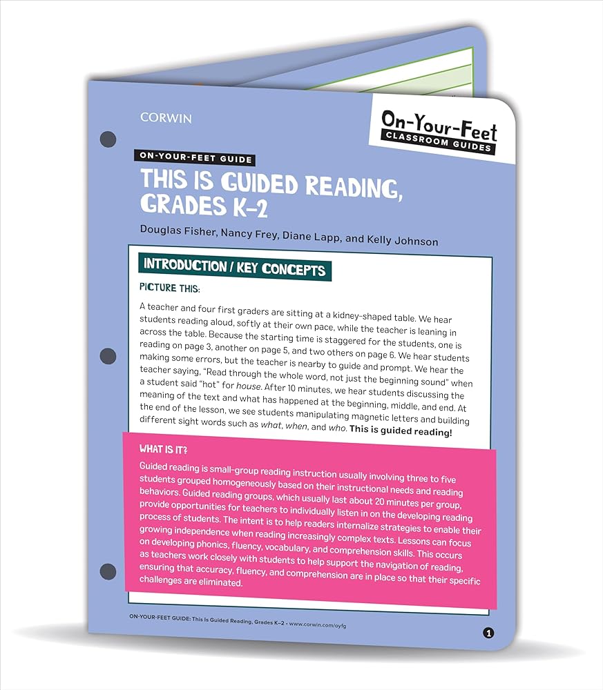 On-Your-Feet Guide: This Is Guided Reading, Grades K-2 (Corwin Literacy) cover image