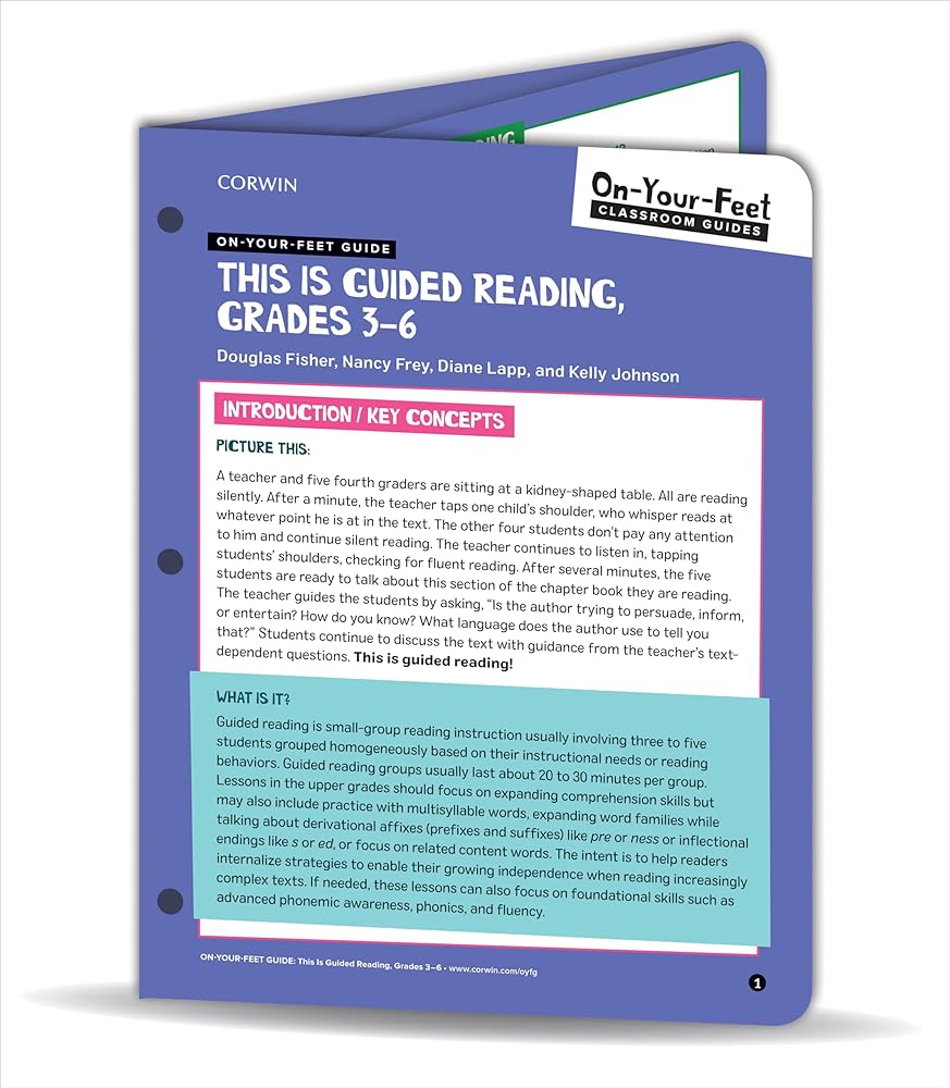 On-Your-Feet Guide: This Is Guided Reading, Grades 3-6 (Corwin Literacy) cover image