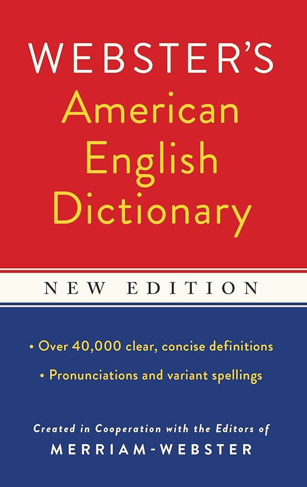 Webster's American English Dictionary, New Edition cover image