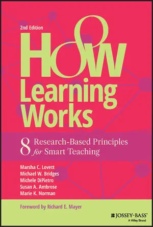 How Learning Works Eight Research-Based Principles for Smart Teaching