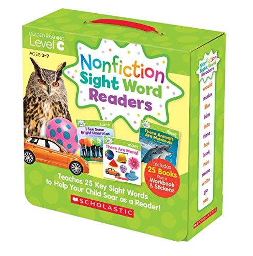 Nonfiction Sight Word Readers, Level C: Teaches 25 Key Sight Words to Help Your Child Soar As a Reader!