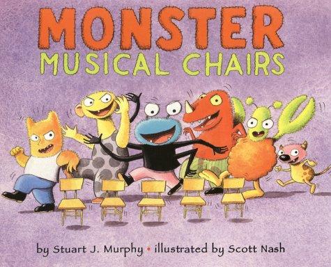 Monster musical chairs book cover