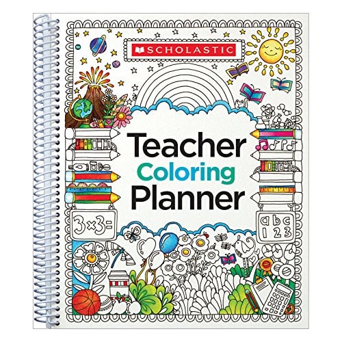 Teaching Coloring Planner book cover